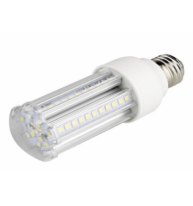 E27 12W TEGA12 LED-lamp - Helder glas, 360°