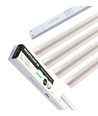 Troldtekt LED dimbare railset 4x120 cm - Verzonken, Triac dimbaar