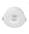 7W Ø10cm Low profile inbouwspot dimbaar RA93 - Zaagmaat: Ø8,3 cm, Afmetingen: Ø10 cm, CCT