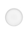 24W LED plafondlamp - Ø29cm, hoogte: 3,8cm, witte rand