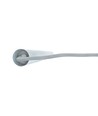 Chloe Slim GU11 - Fitting 250V IP20 40x500+1m Kabel, Wit, Verstelbare Stralingshoek, Zonder Lichtbron