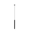 CHLOE Slim GU11/MR11 Pendel Basis 250V IP20 40x500+1m Kabel, Zwart, Verstelbare Stralingshoek, Zonder Lichtbron