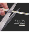 RGB+WW set: 5m LED-strip, 60 LED, 10,8w, controller en transformator