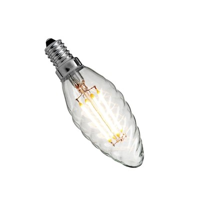 Snoet Deluxe LED Kaarslamp, dimbaar, E14, 4W, 2200K, RA95