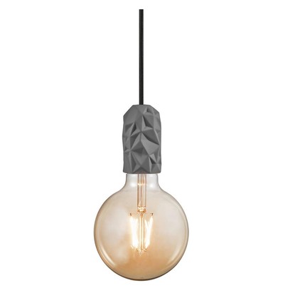 Nordlux Hang Pendelophang E27, Grijs