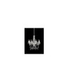 IMPERIAL LED Kroonluchter, 8 armen, E14, Nielsen Light - Glas/metaal