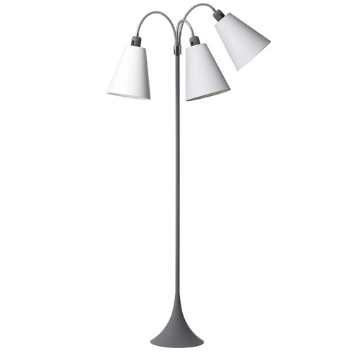 E27 TRAFIK vloerlamp, Nielsen Light - Grijs - Wit
