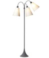 E27 TRAFIK vloerlamp, Nielsen Light - Grijs - Wit