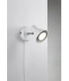 Nordlux Eik Wandlamp, GU10, Wit