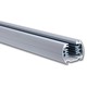 V-Tac 1 meter rails voor spots - Wit, 3-fase, compleet met aansluiting en eindkap