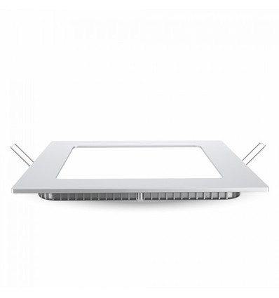 18W 22,5x22,5cm LED inbouwpanel - Zaagmaat: 20,5 x 20,5 cm, Afmetingen: 22,5 x 22,5 cm