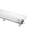 120cm Armatuur + 2x LED buis T8 - IP65, doorvoerbedraad