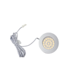 2,2W Ø6,8cm RecoTouch meubelspot inbouw - 12V DC, Zaagmaat: Ø6 cm, Afmetingen: Ø6,8 cm, Touch, geborsteld staal