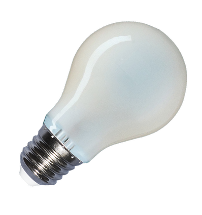 E27 8W LED-lamp - Kooldraad, mat, A67