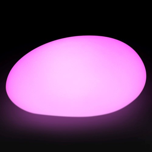 V-Tac RGB LED steen - Oplaadbaar, met afstandsbediening, 33x25x17 cm