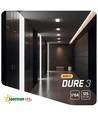 18W 17x17cm LED inbouwpanel - IP54 buiten, zaagmaat: 14,5 x 14,5 cm, afmetingen: 17 x 17 cm