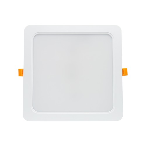 18W 17x17cm LED inbouwpanel - IP54 buiten, zaagmaat: 14,5 x 14,5 cm, afmetingen: 17 x 17 cm
