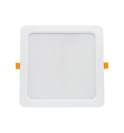 12W 14,5 x 14,5 cm LED inbouwpanel - IP54 buiten, zaaggat: 12 x 12 cm, afmetingen: 14,5 x 14,5 cm