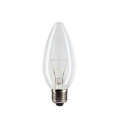 25W gloeilamp E27 helder - 260lm, dimbaar, B35