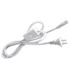 100 cm kabel voor gewoon stopcontact - Met schakelaar en stekker, geschikt voor V-Tac compacte armaturen