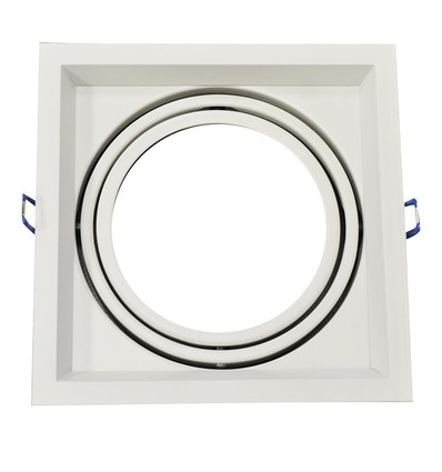 G53 AR111 inbouwspot - Wit, 17,4 x 17,4 cm