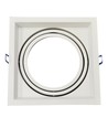 G53 AR111 inbouwspot - Wit, 17,4 x 17,4 cm