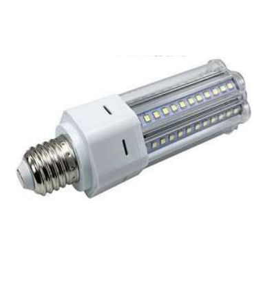 E27 11W LED-lamp - 360°, mat glas