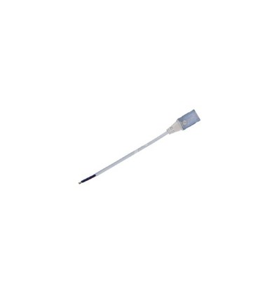 Stekker voor 8x16 24V Neon Flex LED - Inclusief eindkap, IP67, 24V