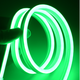 5m 8W/m Groen 8x16 Neon Flex LED - 12V DC, IP67