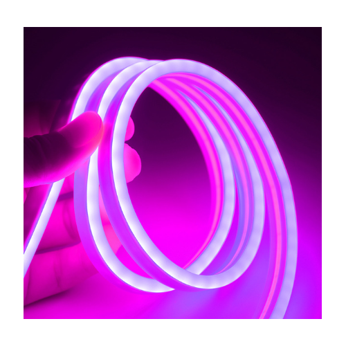 5m 8W per meter Paars 8x16 Neon Flex LED - 12V DC, IP67