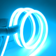5m 8W/m Lichtblauw 8x16 Neon Flex LED - 12V DC, IP67