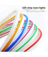 5m 8W/m Rood 8x16 Neon Flex LED - 12V DC, IP67