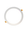 24W Ø22cm LED inbouwpanel - IP54 buiten, Zaaggat: Ø19,5 cm, Afmetingen: Ø22 cm