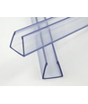 PVC-profiel 8x16 voor LED Neonflex - 1 meter, transparant