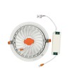V-Tac 30W LED inbouwspot - Gat: Ø19,5 cm, Afmetingen: Ø22,5 cm, 3,8 cm hoog, Samsung LED-chip, 230V