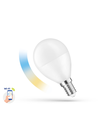 E14 5W Smart Home LED-lamp - P45, Tuya/Smart Life, werkt met Google Home, Alexa en smartphones, CCT