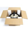 25m werkverlichting LED strip op haspel - 230V, IP67, 180 LED/m, 10W/m