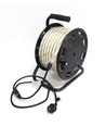 25m werkverlichting LED strip op haspel - 230V, IP67, 180 LED/m, 10W/m