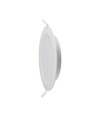 6W Ø12,5cm LED inbouwpanel - Zaaggat: Ø11 cm, Afmetingen: Ø12,5 cm
