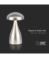 V-Tac oplaadbare CCT tafellamp - Champagne/Goud, IP20, touch dimbaar, model mini