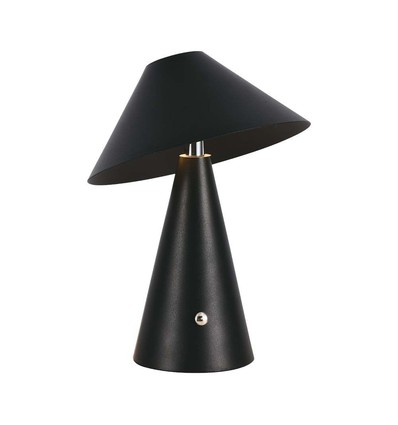 V-Tac oplaadbare 3-in-1 tafellamp - Zwart, IP20, touch dimbaar