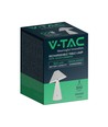 V-Tac oplaadbare 3-in-1 tafellamp - Wit, IP20, touch dimbaar