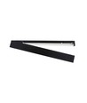 60cm Armatuur - Voor 1x 60cm LED buis, zwart