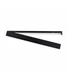120cm Armatuur - Voor 1x 120cm LED buis, zwart