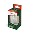 E27 4W LED-lamp - A60, filament, extra warm wit, 1800K