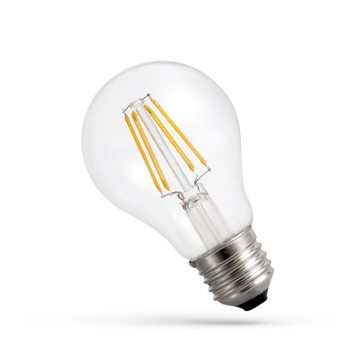 E27 4W LED-lamp - A60, filament, extra warm wit, 1800K