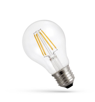 E27 4W LED-lamp - A60, filament, extra warm wit, 1800K