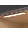 Batterij kastverlichting - 20 cm, Zwart, PIR sensor, oplaadbaar
