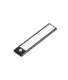 Batterij kastverlichting - 20 cm, Zwart, PIR sensor, oplaadbaar