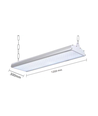 200W sporthal plafondlamp - UGR19, verblindingsvrij, Philips driver